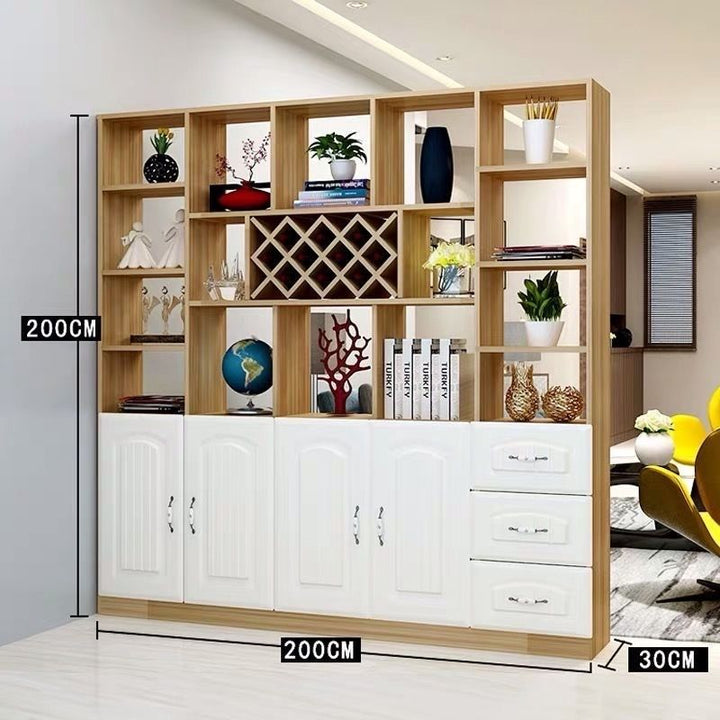 Wine Cabinet Modern Minimalist Entrance Cabinet Hallway Shoe Cabinet Living Room Curio Cabinet Dining Room Screen Cabinet Shelf Hall Cabinet