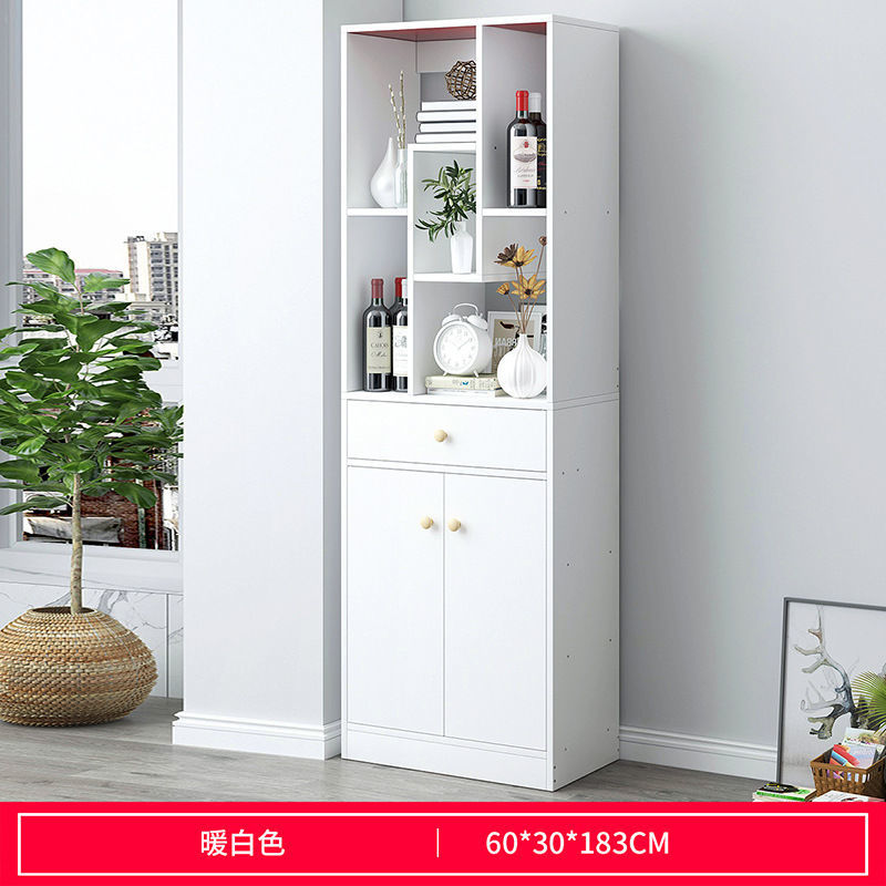 Bookcase Bookshelf Combination Student Locker with Door Bookcase Bookshelf Floor Storage Shelf Living Room Bedroom Bookcase