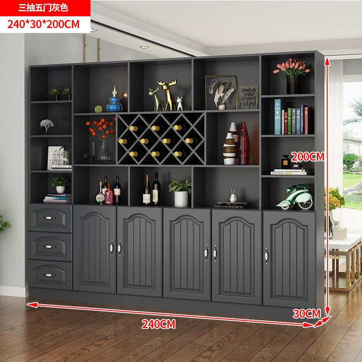 Wine Cabinet Hallway Entrance Cabinet Living Room Curio Cabinet Dining Room Screen Cabinet Shelf Modern Simple Shoe Cabinet Hall Cabinet