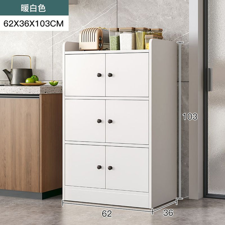 Kitchen Cabinet Buffet Storage Rack Floor Standing Storage Cabinet Household Living Room Storage Cabinet Narrow Storage Cabinet Chest of Drawers