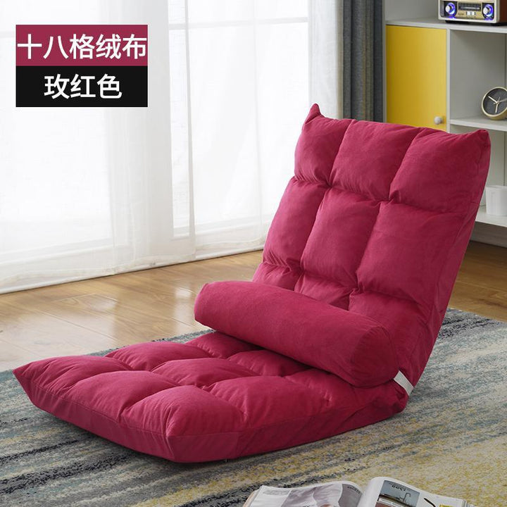 Lazy Sofa Tatami Bed Folding Backrest Single Bedroom Bed Floor Room Balcony Seat Cushion Floor