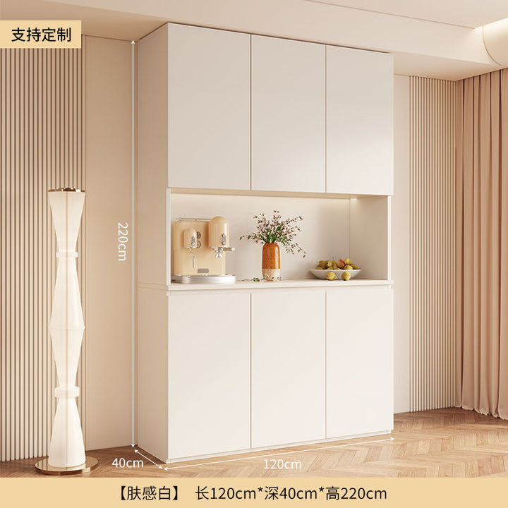 Sideboard Cabinet High Cabinet Wall-Mounted Living Room Dining Room Locker Modern Minimalist Kitchen Cabinet Wine Cabinet Tea Cabinet