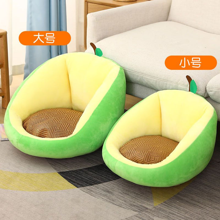 Children's Lazy Small Sofa Bedroom Cute Single Stool Floor Cushion Princess Floor Mat Children's Seat Tatami