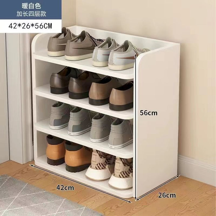 Shoe Rack Multi-Layer Home Doorway Gap Storage Fantastic Bedroom Dorm Small Narrow Shoe Cabinet for Space-Saving Rental House