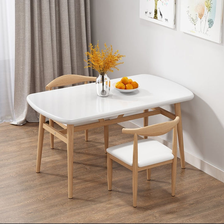 Dining Table Home Small Apartment Modern Simple Dining Tables and Chairs Set Dining Table Rectangular Table Leisure Fast Food Restaurant Table and Chair