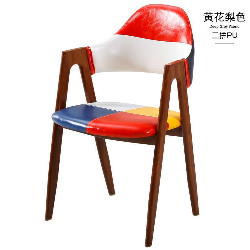 Nordic Dining ChairaWord Chair Modern MinimalistinsNet Red Coffee Dining Room Chair Backrest Leisure Bedroom Stool Home