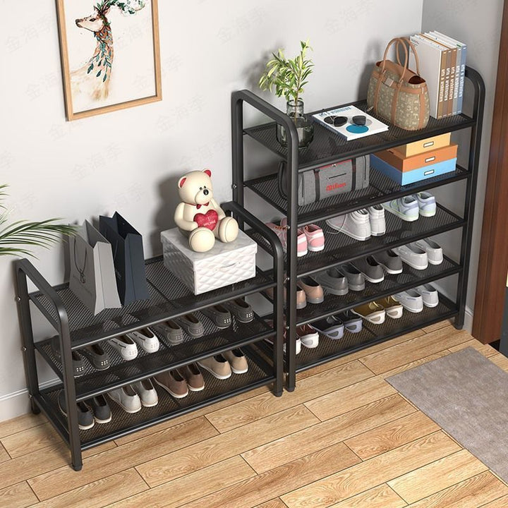 Shoe Rack Floor Multi-Layer Home Doorway Small Apartment Bedroom Economical Dormitory Simple Dustproof Storage Shoe Cabinet