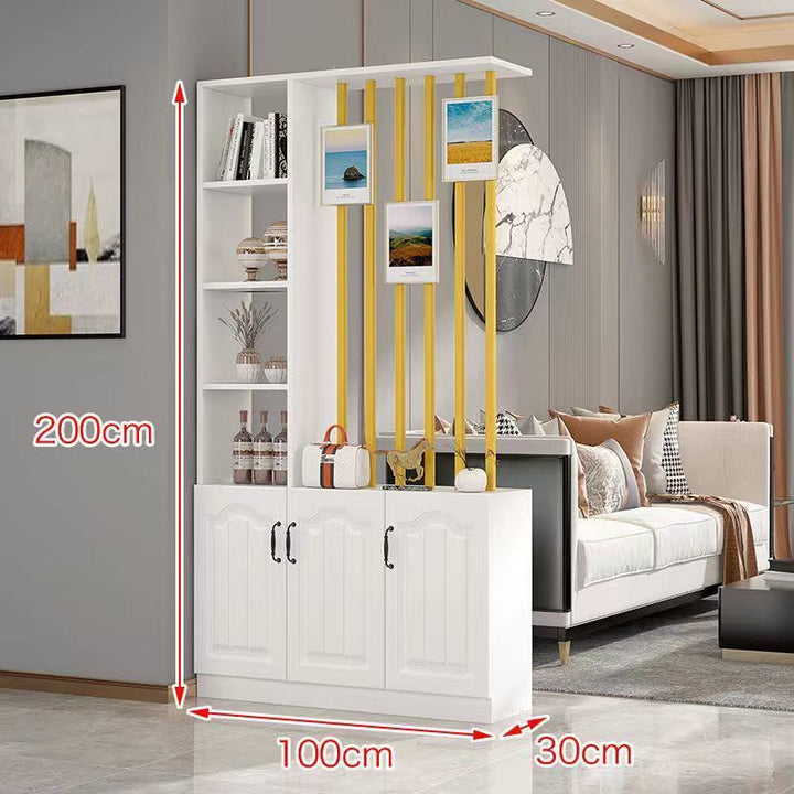 New European Style Simple Nordic Modern Shoe Cabinet Partition Screens Storage Rack Living Room Dining Room Bedroom Entrance Partition