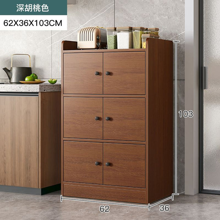 Kitchen Cabinet Buffet Storage Rack Floor Standing Storage Cabinet Household Living Room Storage Cabinet Narrow Storage Cabinet Chest of Drawers