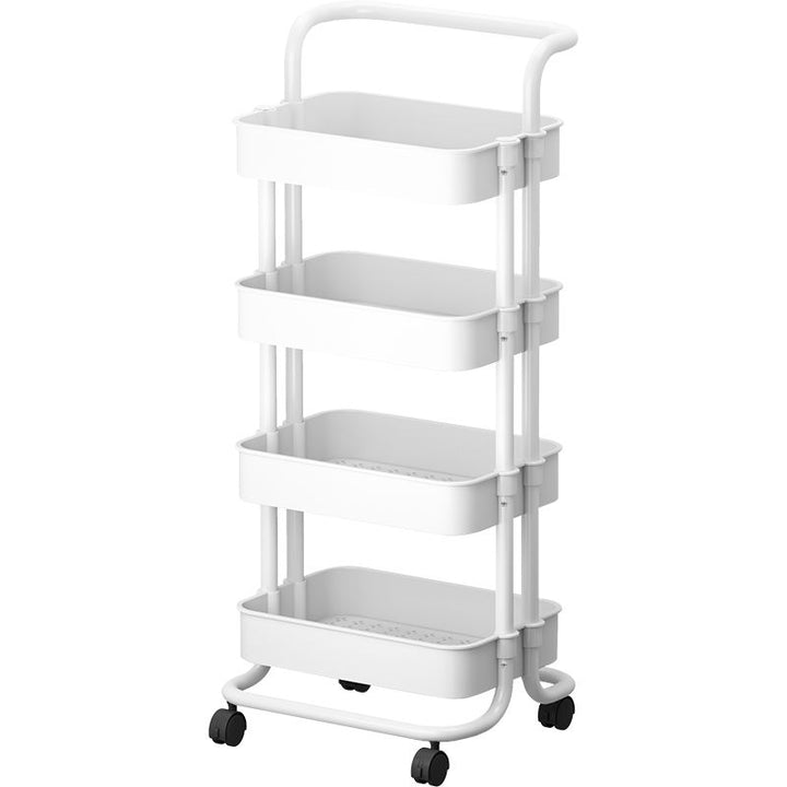 Trolley Rack Floor Bathroom Kitchen Mobile Snack Toy Cosmetic Room Multi-Layer Bedroom Book Storage Shelf