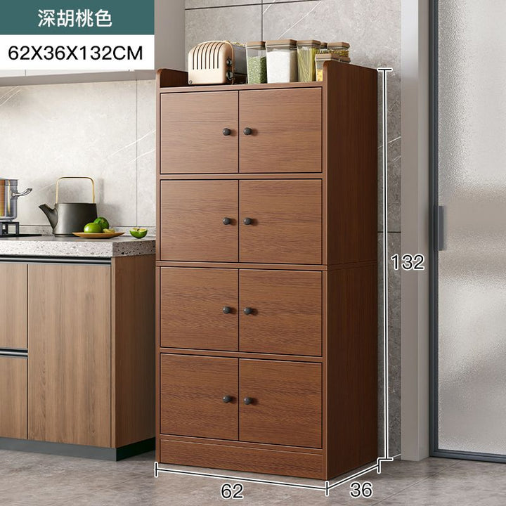 Kitchen Cabinet Buffet Storage Rack Floor Standing Storage Cabinet Household Living Room Storage Cabinet Narrow Storage Cabinet Chest of Drawers