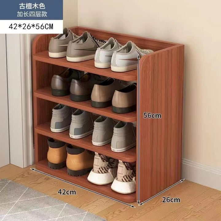 Shoe Rack Multi-Layer Home Doorway Gap Storage Fantastic Bedroom Dorm Small Narrow Shoe Cabinet for Space-Saving Rental House