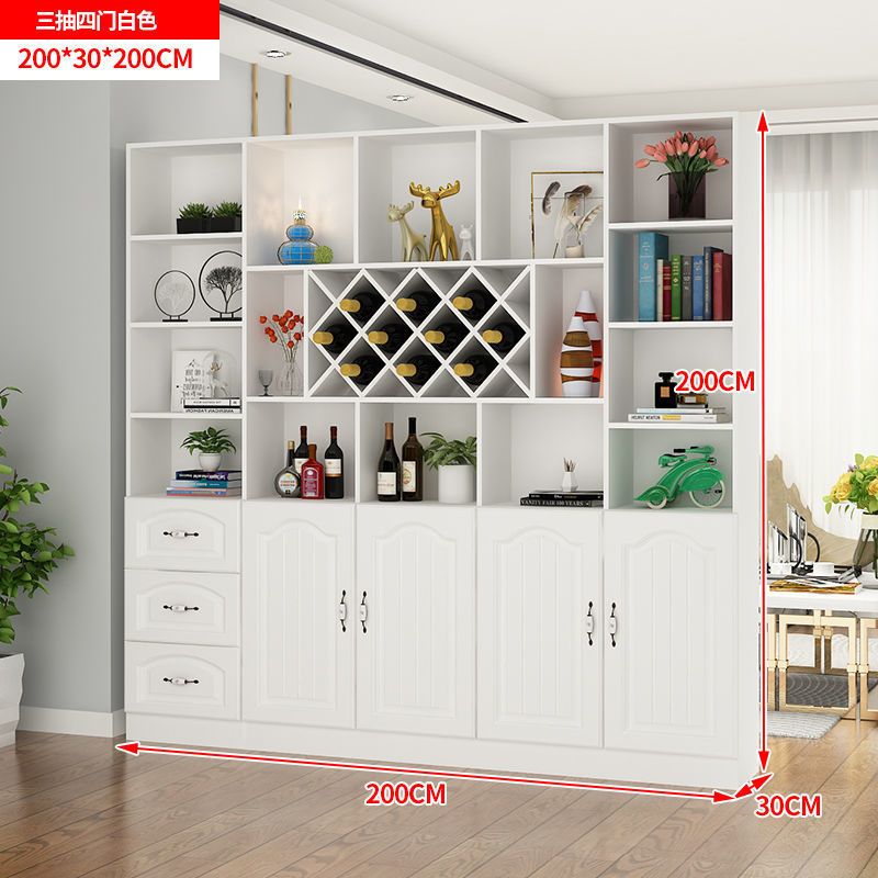 Wine Cabinet Hallway Entrance Cabinet Living Room Curio Cabinet Dining Room Screen Cabinet Shelf Modern Simple Shoe Cabinet Hall Cabinet