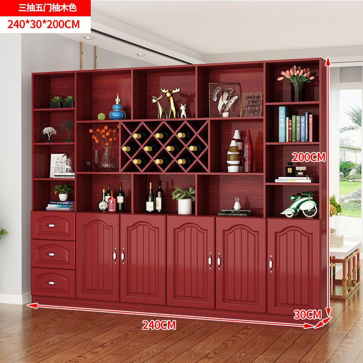 Wine Cabinet Hallway Entrance Cabinet Living Room Curio Cabinet Dining Room Screen Cabinet Shelf Modern Simple Shoe Cabinet Hall Cabinet