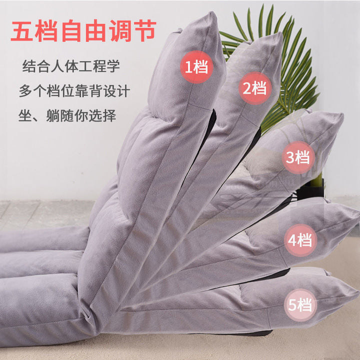 Lazy Sofa Tatami Bed Folding Backrest Single Bedroom Bed Floor Room Balcony Seat Cushion Floor