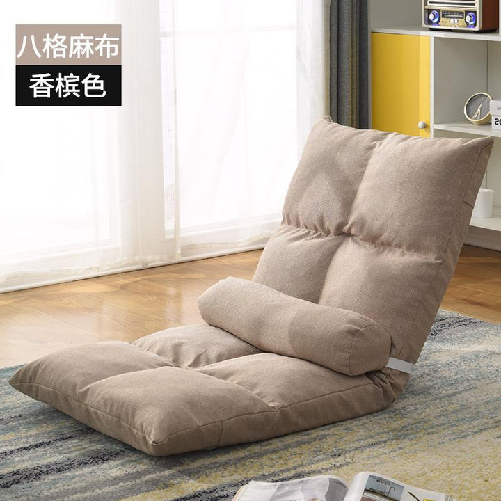 Lazy Sofa Tatami Bed Folding Backrest Single Bedroom Bed Floor Room Balcony Seat Cushion Floor