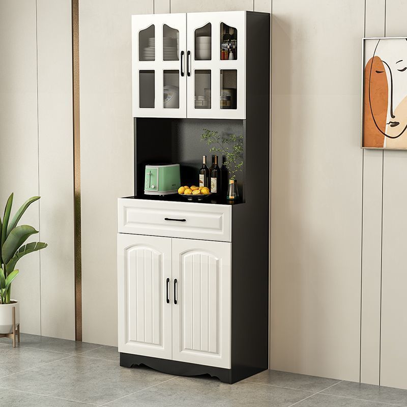 European-Style Kitchen Sideboard Cabinet Simple Cupboard Simple Locker Living Room Cabinet Dining Room Tea Cabinet Multifunctional Wine Cabinet