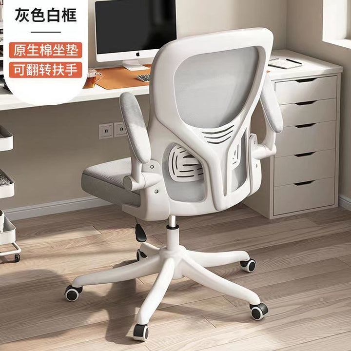 Computer Chair Long-Sitting Comfortable Office Seating Dormitory College Student Study Armchair Home Comfortable Desk Stool