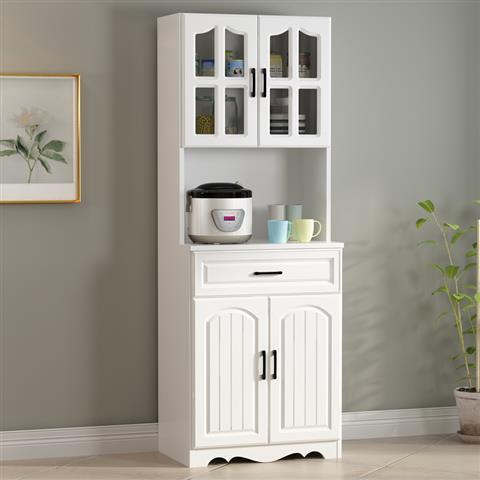 European-Style Kitchen Sideboard Cabinet Simple Cupboard Simple Locker Living Room Cabinet Dining Room Tea Cabinet Multifunctional Wine Cabinet