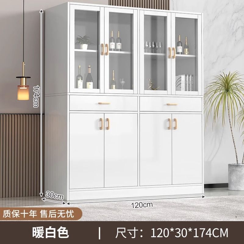 2024New Wine Cabinet Home Display Cabinet Living Room Shelf Wall Display Cabinet Simple Multi-Layer Hallway Locker