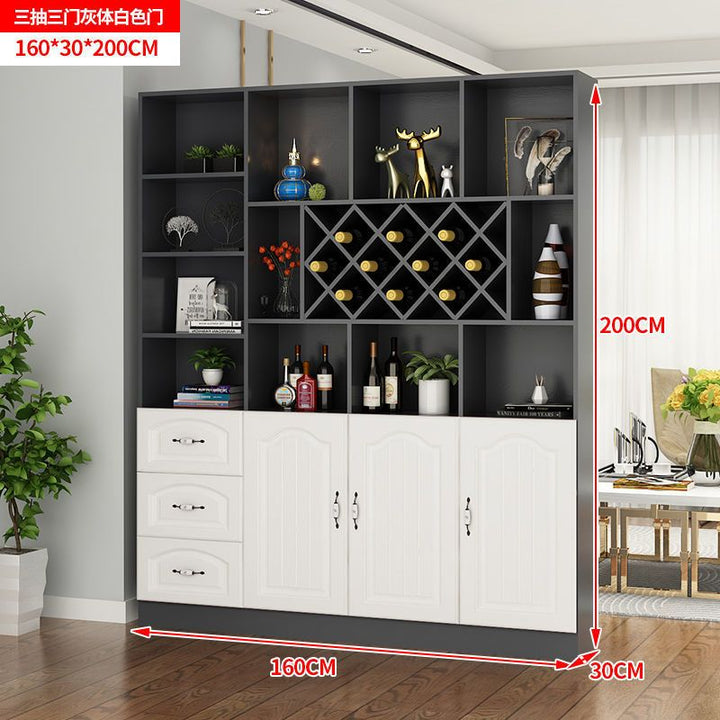 Wine Cabinet Hallway Entrance Cabinet Living Room Curio Cabinet Dining Room Screen Cabinet Shelf Modern Simple Shoe Cabinet Hall Cabinet