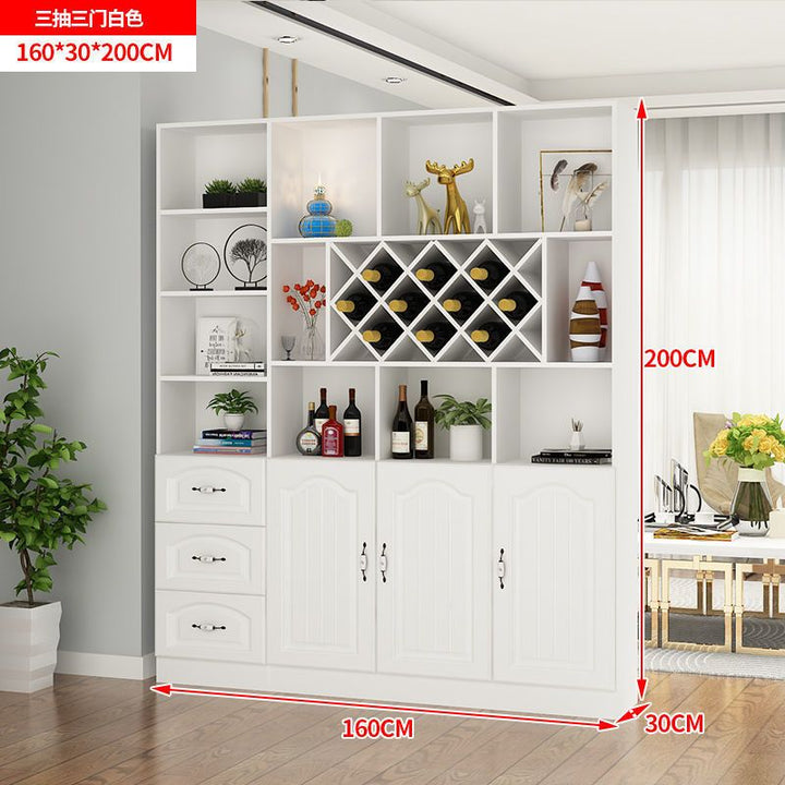 Wine Cabinet Hallway Entrance Cabinet Living Room Curio Cabinet Dining Room Screen Cabinet Shelf Modern Simple Shoe Cabinet Hall Cabinet