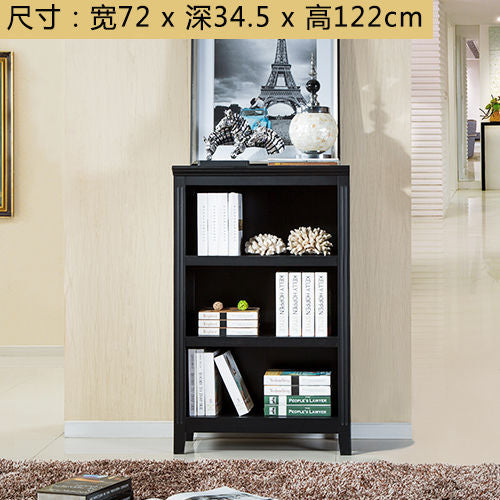 American-Style Solid Wood Bookshelf Bookcase Shelf Simple Modern Combination Simple Storage Cabinet European-Style Bookcase Living Room