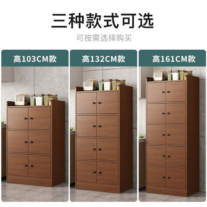 Kitchen Cabinet Buffet Storage Rack Floor Standing Storage Cabinet Household Living Room Storage Cabinet Narrow Storage Cabinet Chest of Drawers