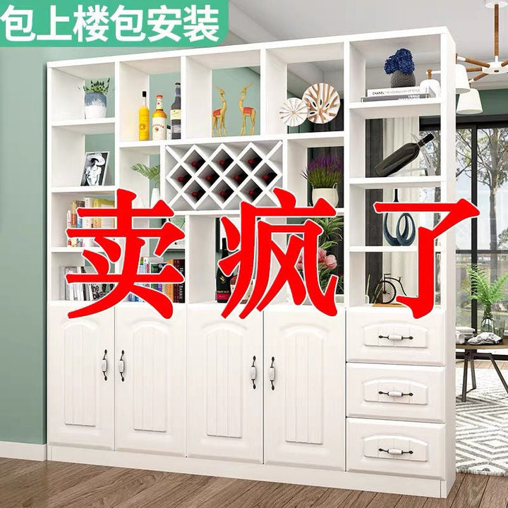 Wine Cabinet Modern Minimalist Entrance Cabinet Hallway Shoe Cabinet Living Room Curio Cabinet Dining Room Screen Cabinet Shelf Hall Cabinet