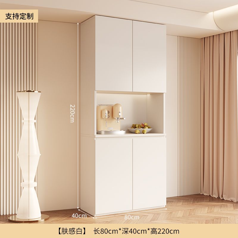 Sideboard Cabinet High Cabinet Wall-Mounted Living Room Dining Room Locker Modern Minimalist Kitchen Cabinet Wine Cabinet Tea Cabinet