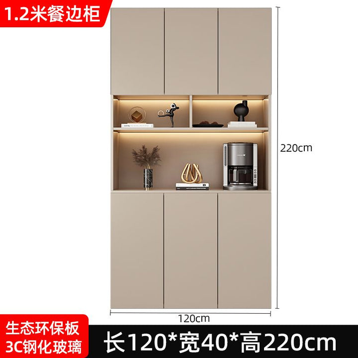 Sideboard Cabinet Integrated Wall Modern Simple Home Living Room Dining Room Internet Celebrity Affordable Luxury Style Heightened Storage Organizer Cabinet