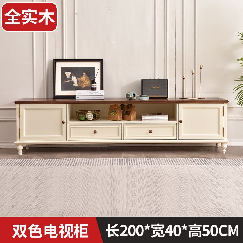 American-Style Solid Wood Small Wine Cabinet Single Door Display Cabinet Made of Glass European-Style Living Room Curio Cabinet Household Sideboard Cabinet