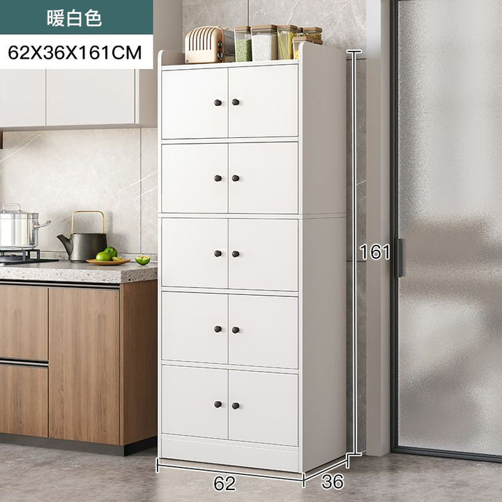 Kitchen Cabinet Buffet Storage Rack Floor Standing Storage Cabinet Household Living Room Storage Cabinet Narrow Storage Cabinet Chest of Drawers