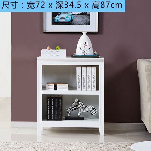 American-Style Solid Wood Bookshelf Bookcase Shelf Simple Modern Combination Simple Storage Cabinet European-Style Bookcase Living Room