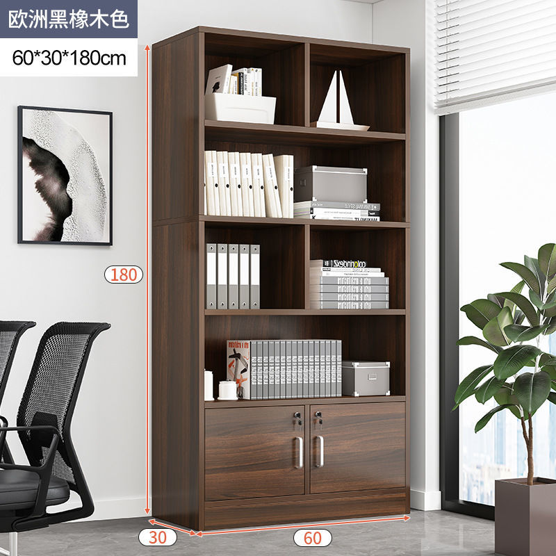 Bookcase Bookshelf Combination Student Locker with Door Bookcase Bookshelf Floor Storage Shelf Living Room Bedroom Bookcase