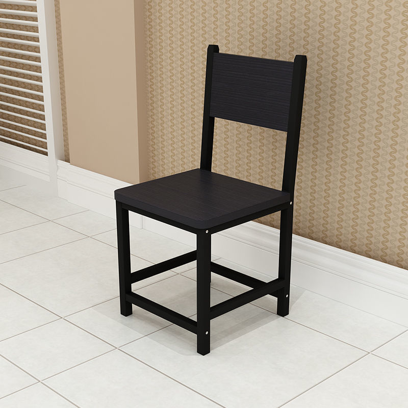 Simple Steel Wood Student Dining Chair Office Chair Simple Restaurant Chair Dining Chair Snack Shop Backrest Chair Home Dining Chair