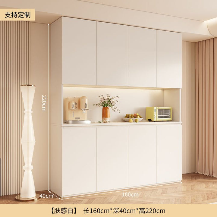 Sideboard Cabinet High Cabinet Wall-Mounted Living Room Dining Room Locker Modern Minimalist Kitchen Cabinet Wine Cabinet Tea Cabinet