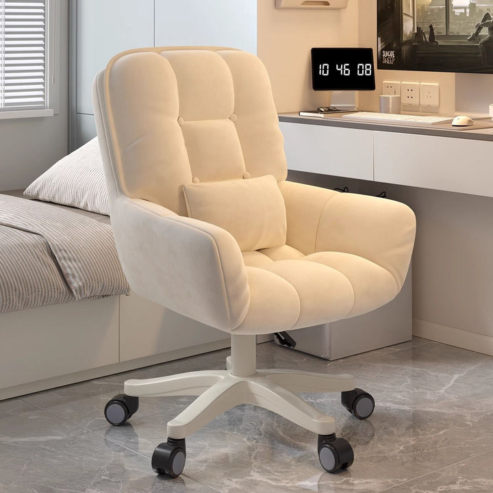 Computer Chair Dormitory Chairs Girls' Bedroom Comfortable Sitting College Student Desk Chair Makeup Stool Office Live Swivel Chair