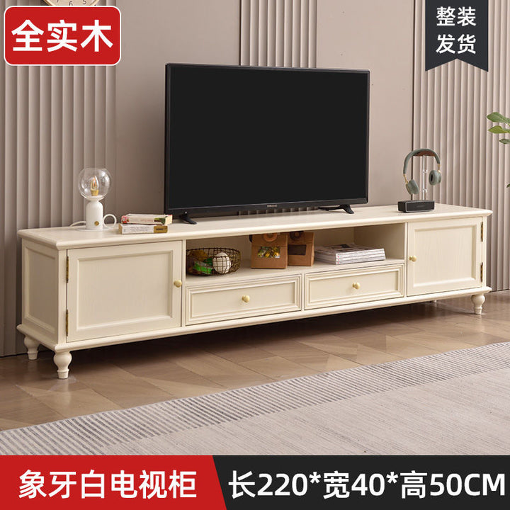 American-Style Solid Wood Small Wine Cabinet Single Door Display Cabinet Made of Glass European-Style Living Room Curio Cabinet Household Sideboard Cabinet