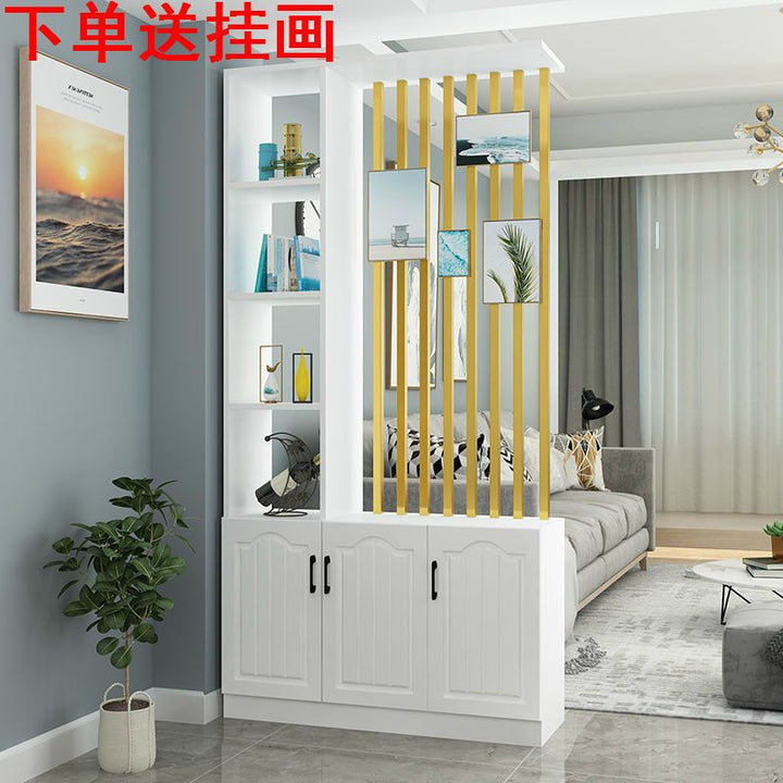 New European Style Simple Nordic Modern Shoe Cabinet Partition Screens Storage Rack Living Room Dining Room Bedroom Entrance Partition